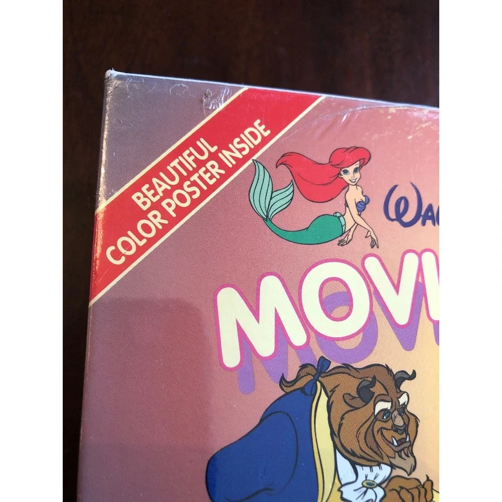 Vintage 90s Walt Disney Little Golden Books Boxed Set 10 Movie Magic Poster‎